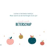 Beterschapskaart appeltjes met patroon 3