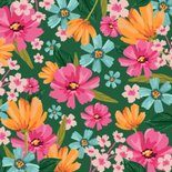 Beterschapskaart bloemen sterkte fleurig ik denk aan je 2