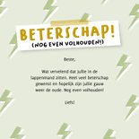 Beterschapskaart corona 'Quaranteam' get well soon bliksem 3