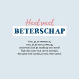 Beterschapskaart corona zelftest positief beterschap 3