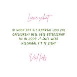 Beterschapskaart met bloesem 3