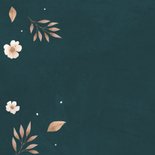 Beterschapskaart met vintage bloemenpatroon 2