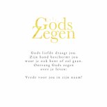 Christelijke verjaardagskaart zonnestralen Gods zegen 3