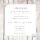 Collage hout hart 10 foto's - BK 3