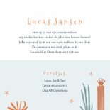Communiekaart oceaan walvis dieren illustratie 3