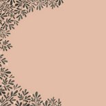 Condoleance kaart kring van bladeren. 2