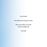 Condoleancekaart bloesem tegen blauwe lucht 3