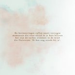 Condoleancekaart gerbera bloem sfeer pastel 2