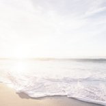 Condoleancekaart met strand zee en lucht 2