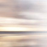 Condoleancekaart Noordzee strand abstract met deelneming 2