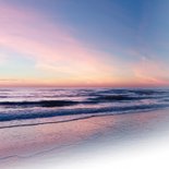 Condoleancekaart zonsondergang Noordzee gecondoleerd  2