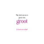 Dank met een grote D 3