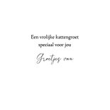 Dierenkaart - Bohemian katten 3