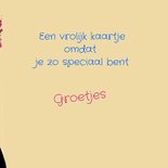 Dierenkaart - Zwarte kat 3