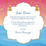 Divali wenskaart met Maha Lakshmi 3