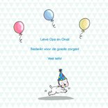 Driewieler met opa en oma 3