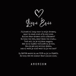Een romantische anonieme valentijnskaart met rozen  3