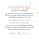 Feestelijke uitnodiging 60 jaar getrouwd botanisch rozen 3