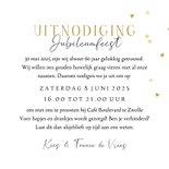 Feestelijke uitnodiging 60 jaar getrouwd botanisch rozen 3