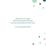 Feestelijke verjaardagskaart met confetti 3