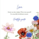 Felicitatie algemeen bloemen 3