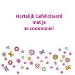 felicitatie communie bloemen 3