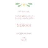 Felicitatie dochter baby roze 3