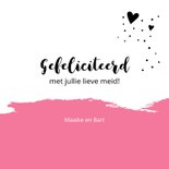 Felicitatie geboorte Hello little babe 3