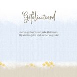 Felicitatie geboorte kleinzoon - jong eendje 3
