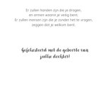 Felicitatie geboorte madelief 3