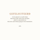 Felicitatie geboorte olifant met baby op de slurf 3