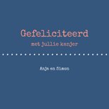 Felicitatie geboorte schoentjes 3
