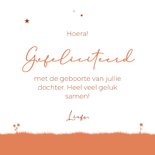 Felicitatie giraffe met vlinder 3