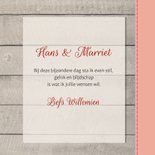 Felicitatie Hout rozen en veer jubileum 3