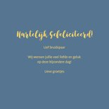 Felicitatie huwelijksjubileum goud 3