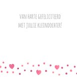 Felicitatie kleindochter hartje 3