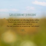 Felicitatie landschap met molen 3