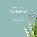 Felicitatie lelietjes van dalen 3