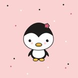 Felicitatie - Pinguïn meisje 2