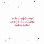 Felicitatie - Pinguïn meisje 3