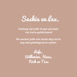 Felicitatie trouwjubileum Fleurig Boeket 3