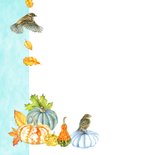 Felicitatie vogeltjes herfst 2