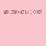 Felicitatie Wolk met roze harten 3