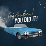 Felicitatiekaart autorijbewijs oldtimer auto blauw geslaagd 2