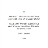 Felicitatiekaart baby op komst gamers controller hartjes 3