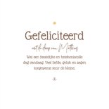 Felicitatiekaart doop kerk christelijk kerk witte duif 3