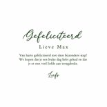 Felicitatiekaart eerste communie kraftlook eucalyptus 3