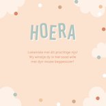 Felicitatiekaart Fries 'hoera beppe wurden' 3