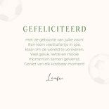 Felicitatiekaart geboorte zoon voetbal 3