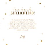 Felicitatiekaart happy new home sleutel confetti 3